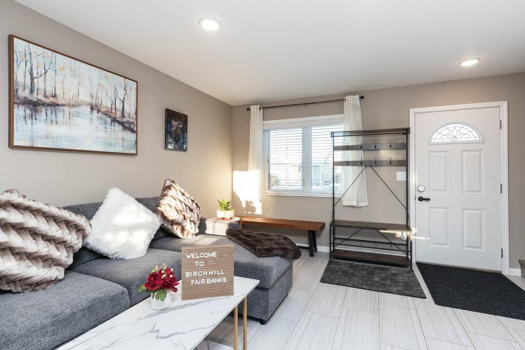 Birch Hill Retreat Great Location2+Garage+Aurora Villa Fairbanks Exteriör bild